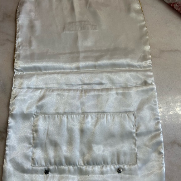 NWOT 80’s VINTAGE VICTORIA SECRET LINGERIE SATIN BAGS - Picture 2 of 4